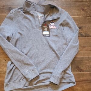 Antigua Navy Heather Quarter-Zip Pullover